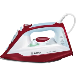 BOSCH Steam Iron Shot of steam 150 gr 2400W Red + White TDA3024010