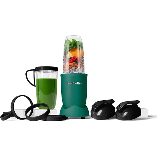 NutriBullet NB9-1301AFG Pro 13 قطع باللون الأخضر الغامق غير اللامع، 900 واط - نوتري بوليت - Image 7