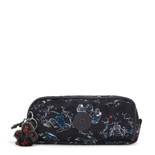 Kipling Large pencase Unisex Jungle Fun Race Gitroy Kipling Large pencase Unisex Jungle Fun Race Gitroy