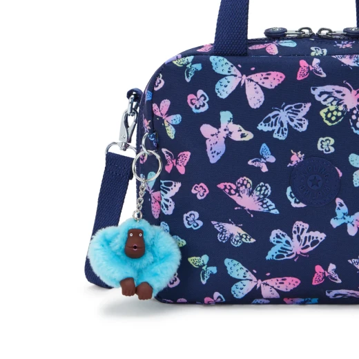 Kipling Large lunchbox (with trolley sleeve) Female Butterfly Fun Miyo 13.5 x 25 x 20 cm - Kipling - Image 4