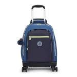 Kipling Large Wheeled Backpack (With Laptop Protection) Unisex Fantasy Blue - Kipling