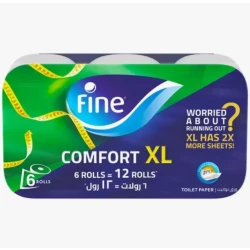 Toilet Tissues Comfort XL 350 Sheets 6*6 DAWN