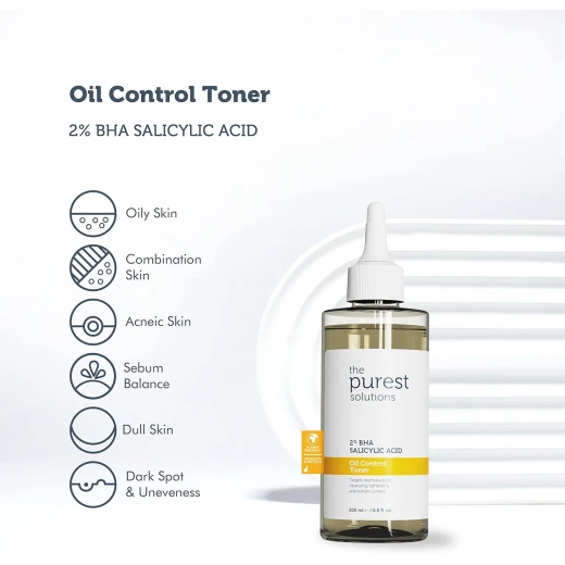 The Purest Solutions Oil Control Toner, 200 Ml - The Purest Solutions - Image 7