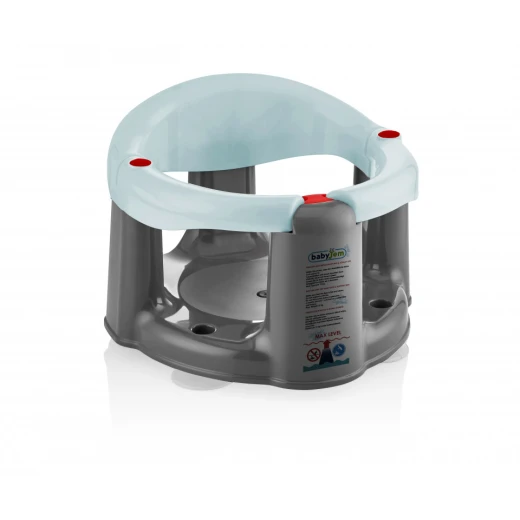 BabyJem Bathing and Feeding Chair, Gray 33 x 34 x 26 cm BabyJem Bathing and Feeding Chair, Gray 33 x 34 x 26 cm