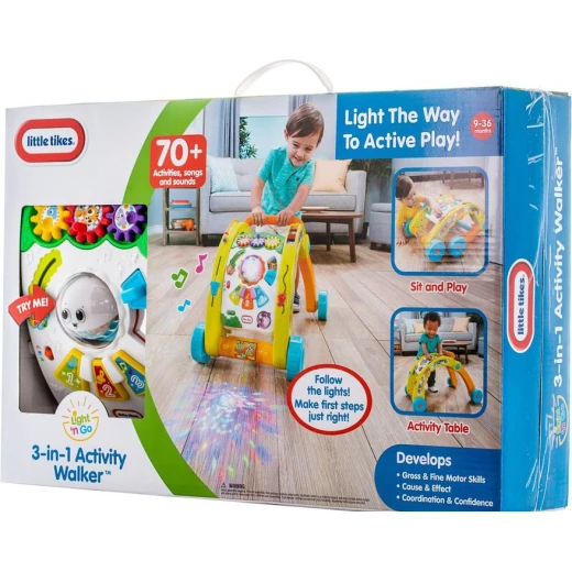 مشاية الأنشطة 3 في 1 من ليتل تايكس (أخضر) - ليتل تايكس - Image 8