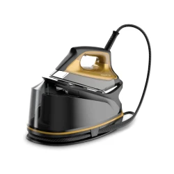 Rowenta DG7644F0 Compact Steam Pro Iron with steam boiler - gold/black
