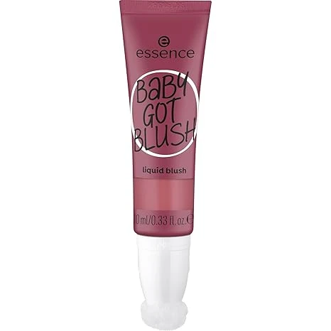 Essence Baby Got Blush Liquid Blush 20 Blushin Berry for Cheeks with Sponge Applicator 10ml - Essence - Image 6