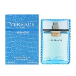 Versace Man Eau Fraiche Cologne 100ml for Men: Invigorating Citrus Aquatic Summer Fragrance - Versace