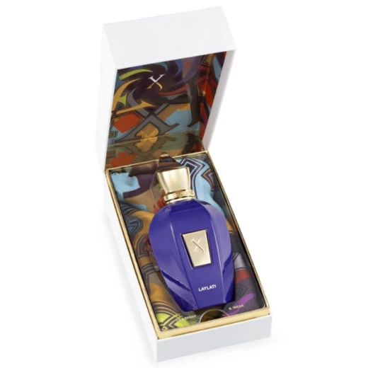 عطر زيرجوف ليلاتي 100 مل مجموعة هدايا عطور للجنسين مع وشاح حريري عطر خشبي عطري - زيرجوف - Image 2