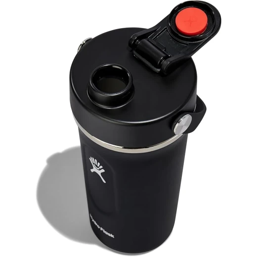 Hydro Flask 24 Oz 709 ml  Insulated Shaker Bottle Black - Hydro Flask - Image 2