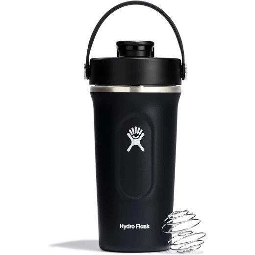 Hydro Flask 24 Oz 709 ml  Insulated Shaker Bottle Black - Hydro Flask - Image 5