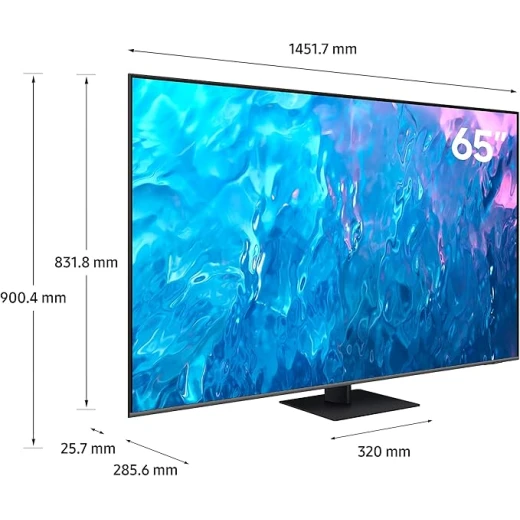 تلفزيون الذكي 4K QLED HDR10+ مقاس 65 بوصة من سامسونج - سامسونج - Image 3