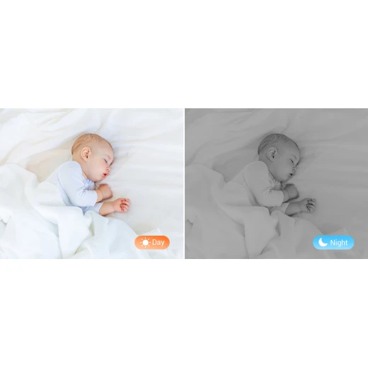كاميرا مراقبة منزلية ذكية EZVIZ CS-TY1 بدقة 1080 بكسل، بتقنية WiFi، مع خاصية اكتشاف الحركة، تتبع ذكي، محادثة ثنائية الاتجاه، رؤية ليلية ذكية، وضع السكون، فتحة بطاقة MicroSD، وميزات التحكم الصوتي مع أليكسا. - إزفيز - Image 7