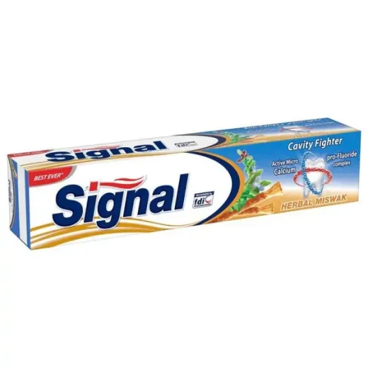 Signal Toothpaste Herbal Miswak, 120ml