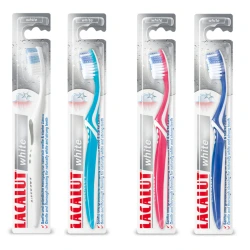 Lacalut Toothbrush White (Assorted) 1 Pcs