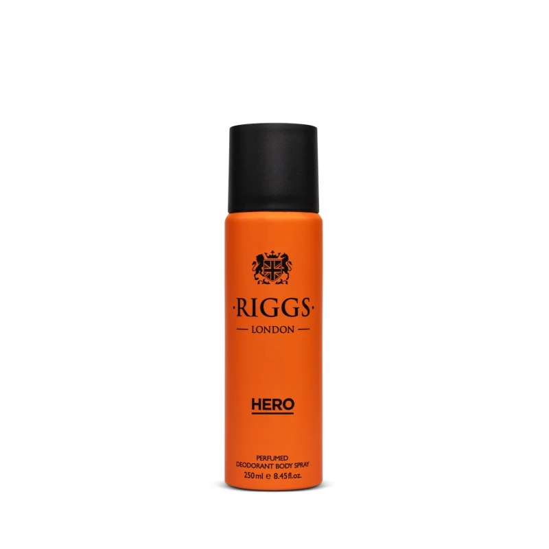 Riggs London Deodorant Body Spray 250ml - Hero - Riggs