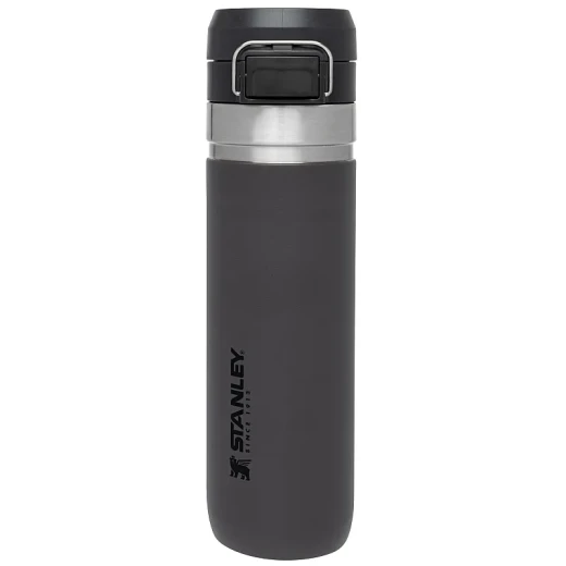 Stanley The Quick-Flip Water Bottle .7L / 24oz Charcoal Polar Stanley The Quick-Flip Water Bottle .7L / 24oz Charcoal Polar