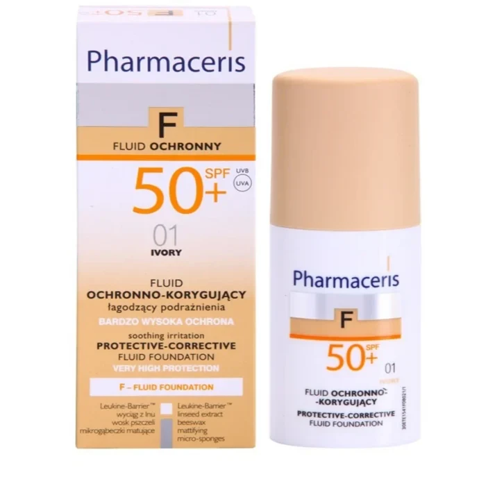 واقي شمس للوجه SPF50+  من فارماسيريز - PHARMACERIES