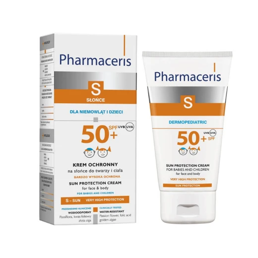 واقي شمس للوجه SPF50+ للاطفال من فارماسيريز - PHARMACERIES - Image 3