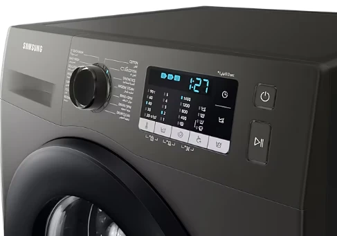 Samsung Front load | WW90TA046AX1FH | 9k | EcoBubble | Inox - Samsung - Image 2