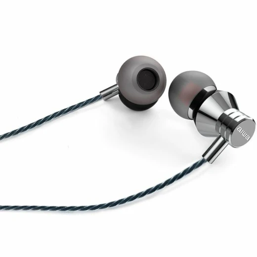 Aiwa In-Ear Headphones with Microphone USB Type-C Silver - Aiwa - Image 3