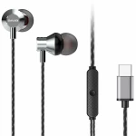 Aiwa In-Ear Headphones with Microphone USB Type-C Silver - Aiwa