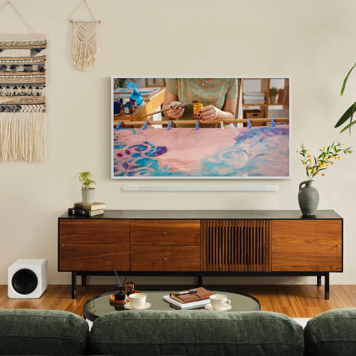 تلفزيون الذكي The Frame QLED 4K مقاس 75 بوصة من سامسونج - سامسونج - Image 8