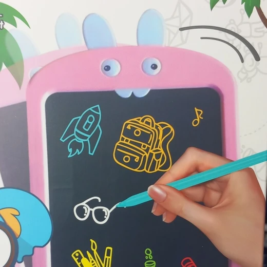 جهاز لوحي للكتابة بشاشة LCD ملونة للأطفال - كي تويز - Image 2