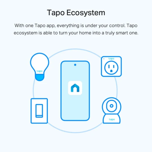 مصباح ذكي واي فاي Tapo -Link L510E مع خاصية التعتيم - تابو - Image 2