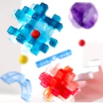 Mideer - Neon Space 3D Tangram Blocks - Pillar 24 - MIDEER