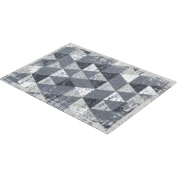 Astra Miabella 50x70cm Doormat - Triangles Gray & Brown