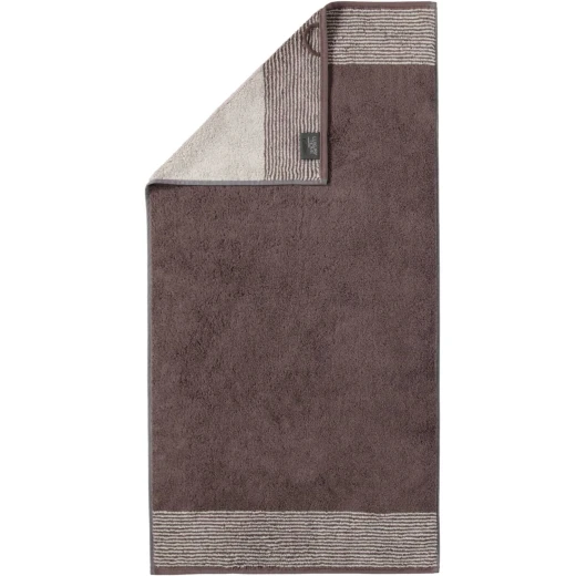 بشكير يدين 50*100 سم من Cawo Two-Tone - بني - كاوو - Image 3