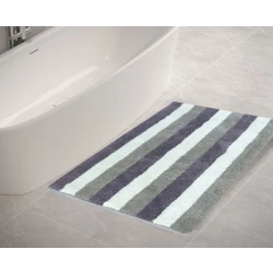 Saniflor Tratto 55x120cm Bath Rug - Brown
