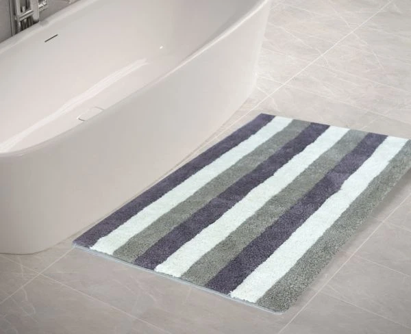 Saniflor Tratto 55x120cm Bath Rug - Brown - Saniflor