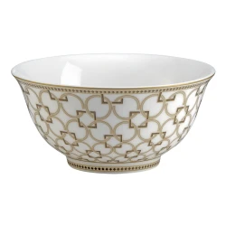 Easy Life Deco 15cm Bowl - Gold & White