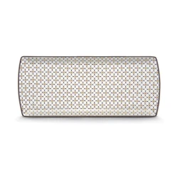 Easy Life Charles 35x15cm Serving Platter - Blue & Gold