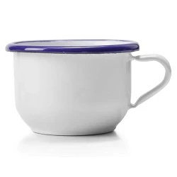 Ibili Vintage Blanca 8cm Mug - White & Blue
