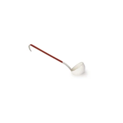 Ibili Vintage Bordeaux 6cm Soup Ladle - White & Red