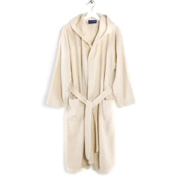 Caleffi Minorca S Bathrobe - Cream