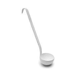 Ibili Vintage Blanca 6cm Soup Ladle - White & Blue