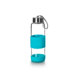 Ibili 0.5L Glass Bottle - Blue