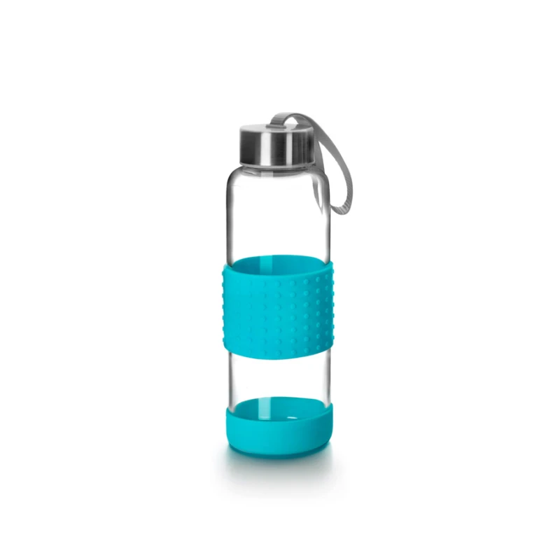Ibili 0.5L Glass Bottle - Blue - Ibili