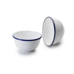 Ibili Vintage Blanca 12cm Bowl - White & Blue