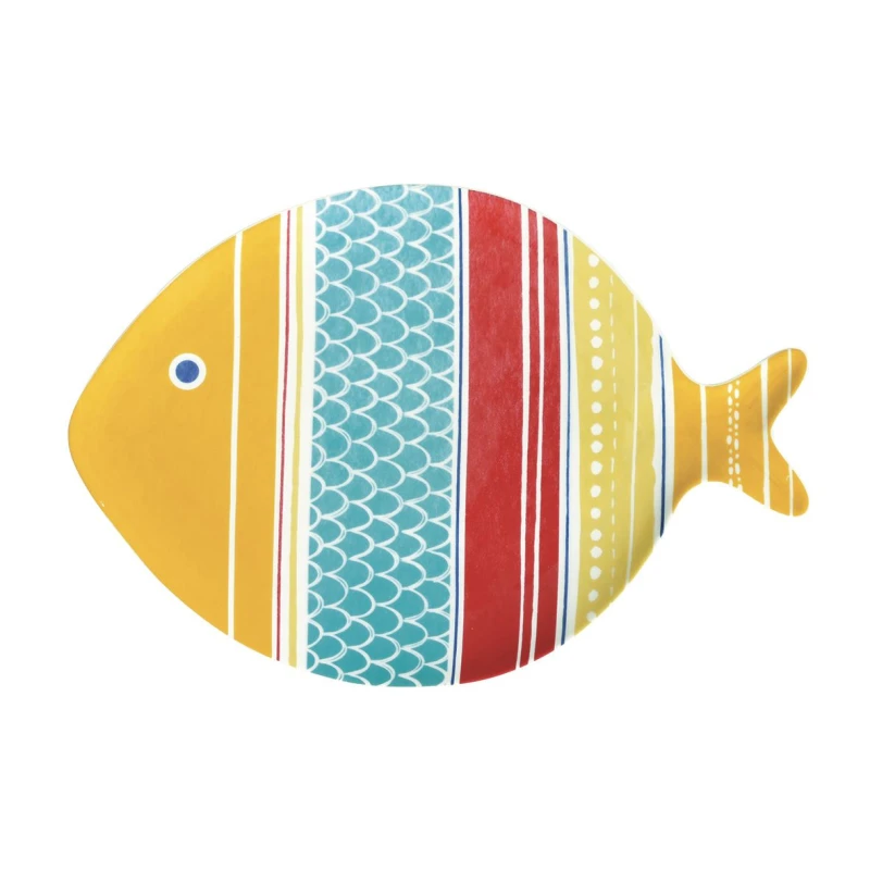 طبق 27*19 سم من Easy Life Sea Friends - ألوان متعددة - ايزي  لايف