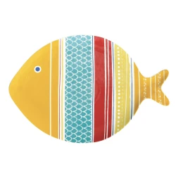 طبق 31*21.5 سم من Easy Life Sea Friends - ألوان متعددة