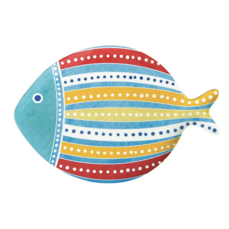 طبق 27*19 سم من Easy Life Sea Friends - ألوان متعددة - ايزي  لايف