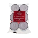 طقم شموع صغيرة 12 قطعة من Price's Maxilight - برايسز