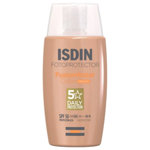 Isdin Fotoprotector Fusion Water Color SPF50 - Colour: Medium, 50ml - Isdin - Image 2