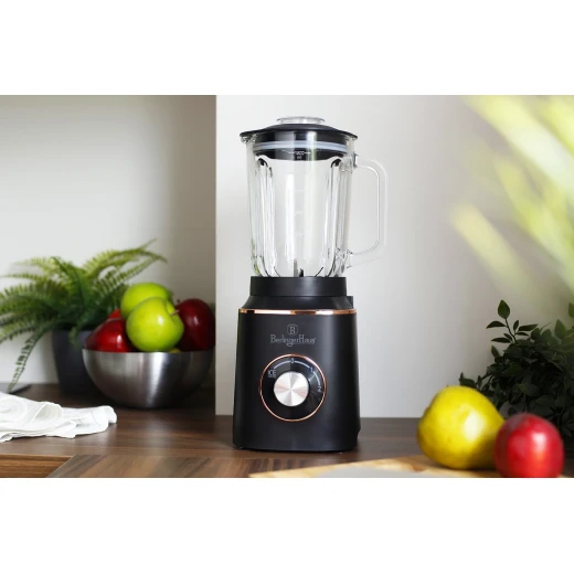 خلاط طاولة باللون الأسود والذهبي الوردي, 1.5 لتر, 1000 واط من بيرلينجر هاوس - بيرلينجر هاوس - Image 3