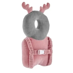 BabyJem Baby Velvet Baby Back and Head Protection Pillow - Pink